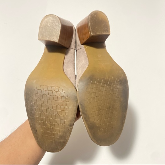 Natalia Blanco Suede Mules Heels - Picture 4 of 6